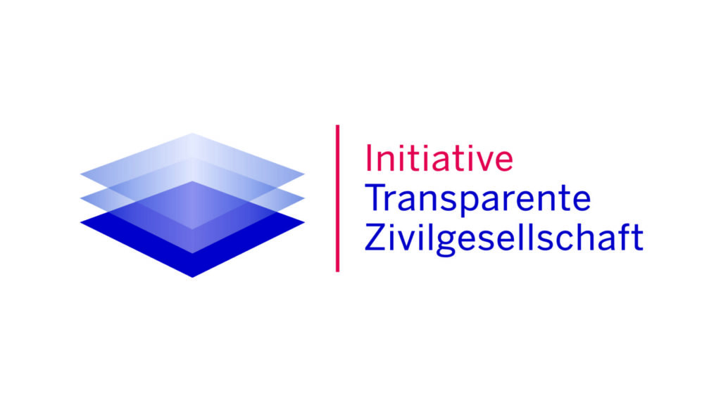 Logo of the German "Initiative Transparent Civil Society" by Transparency International